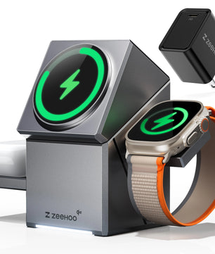 ZEEHOO CubeTrick-X， 3 In 1 15W Fast Charger Wireless ,  Qi2  Wireless Charger， For iphone16 15 14 pro max, Apple Watch ,airpods