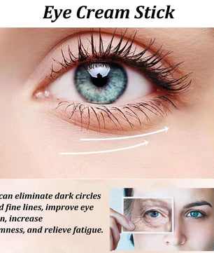 Snail Eye Cream Stick Collagen Fade Fine Lines Wrinkle Lightening Dark Circles