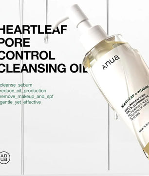 Anua Heartleaf Pore Control Cleansing Oil Korean Cleanser 200ml