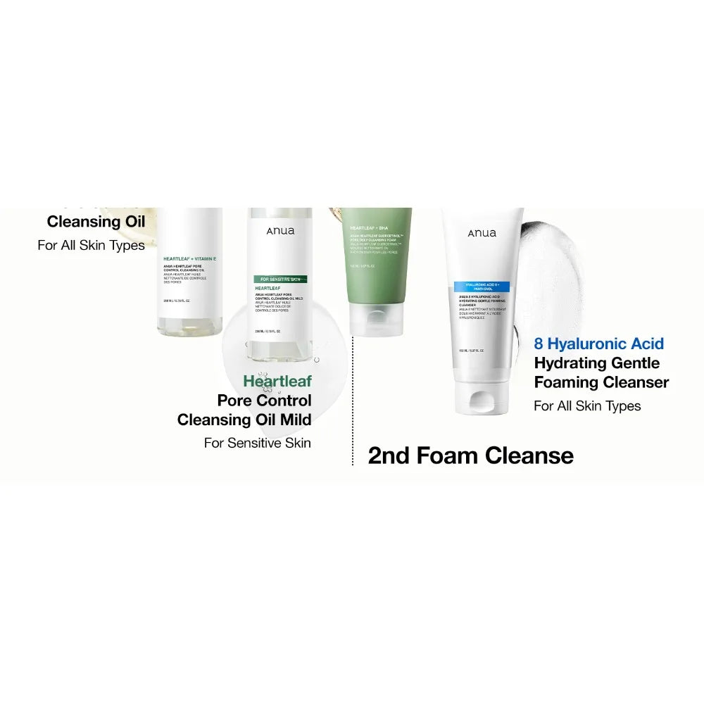 Anua Heartleaf Pore Control Cleansing Oil Korean Cleanser 200ml
