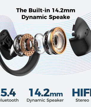 Translator MINISO X15Pro 5.4 Bluetooth Headset Translation Earphones Wireless Headphones Office Travel,ASMR Headset APP