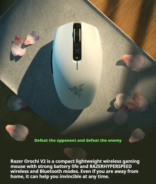 Razer Orochi V2 Wireless Bluetooth Mouse Lightweight 2 Wireless Modes 5g Mice Advanced 18k Dpi Optical Sensor Pc Gaming Mouse