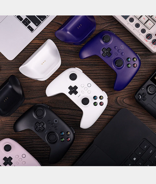 8BitDo - New Ultimate 2.4G Wireless, Hall Effect Joystick Update, Gaming Controller for PC, Windows Steam Deck, Android & iPhone