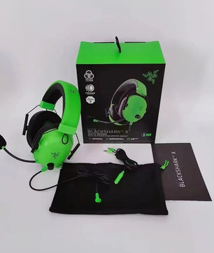 Razer BLACKSHARK V2 X Headphones E-sports Game Headset with Microphone 7.1 Surround Sound Video Gaming Earphone Wired for PC PS5