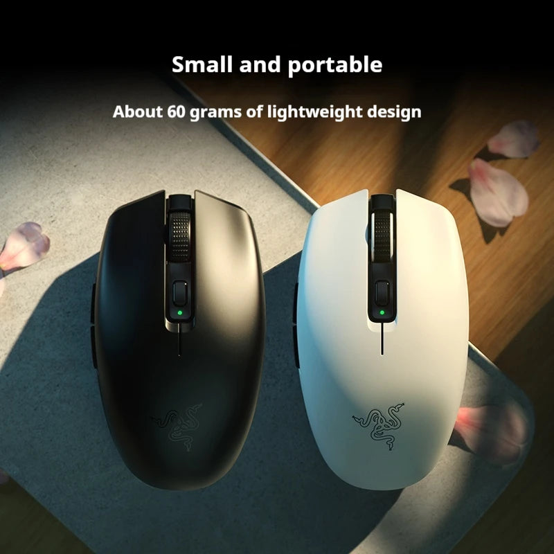 Razer Orochi V2 Wireless Bluetooth Mouse Lightweight 2 Wireless Modes 5g Mice Advanced 18k Dpi Optical Sensor Pc Gaming Mouse