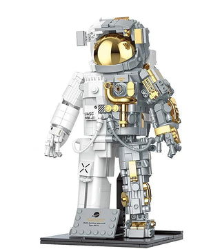 900PCS MOC Spaceman Astronaut Model Building Blocks Mechanical Exploring Adventure Assemble Bricks Puzzle Toy Christmas Gift Kid