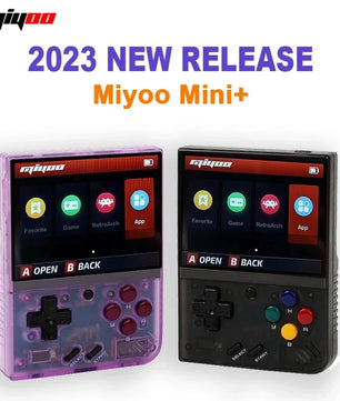 NEW Miyoo mini + Miyoomini Plus 3.5'' IPS OCA Portable 128GB Video Game Consoles ARM-Cortea-A7 3000mAh Support More Retro Game