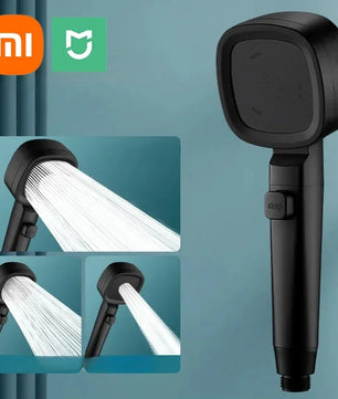 Xiaomi High Pressure Shower Head 3 Modes Adjustable Filter Shower Head Set New Smart Bathroom Shower Head Accessories Sprayer