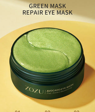 60pcs/120pcs Avocado Golden Collagen Eye Mask Anti Dark Circles