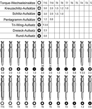 25 PCS Magnetic Screwdriver Set Multi-function Hand Tool Precision Phone  Camera Repair Torx Hex Screw Driver Bits Kits Bag