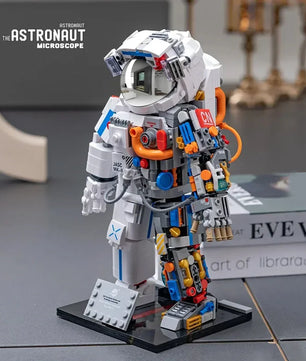 900PCS MOC Spaceman Astronaut Model Building Blocks Mechanical Exploring Adventure Assemble Bricks Puzzle Toy Christmas Gift Kid