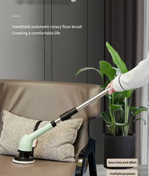 Cordless Spin Scrubber Electric Multipurpose Cleaning Brush for Kitchen Bathroom Toilet - Household Hair Brushes And Mops
