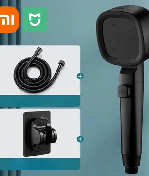 Xiaomi High Pressure Shower Head 3 Modes Adjustable Filter Shower Head Set New Smart Bathroom Shower Head Accessories Sprayer