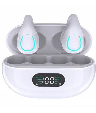 Wireless Bluetooth Earphones Earring HIFI Bass Music Headphones Ear Clip Sport TWS Earbuds Game Headset PK Ambie Sound Earcuffs