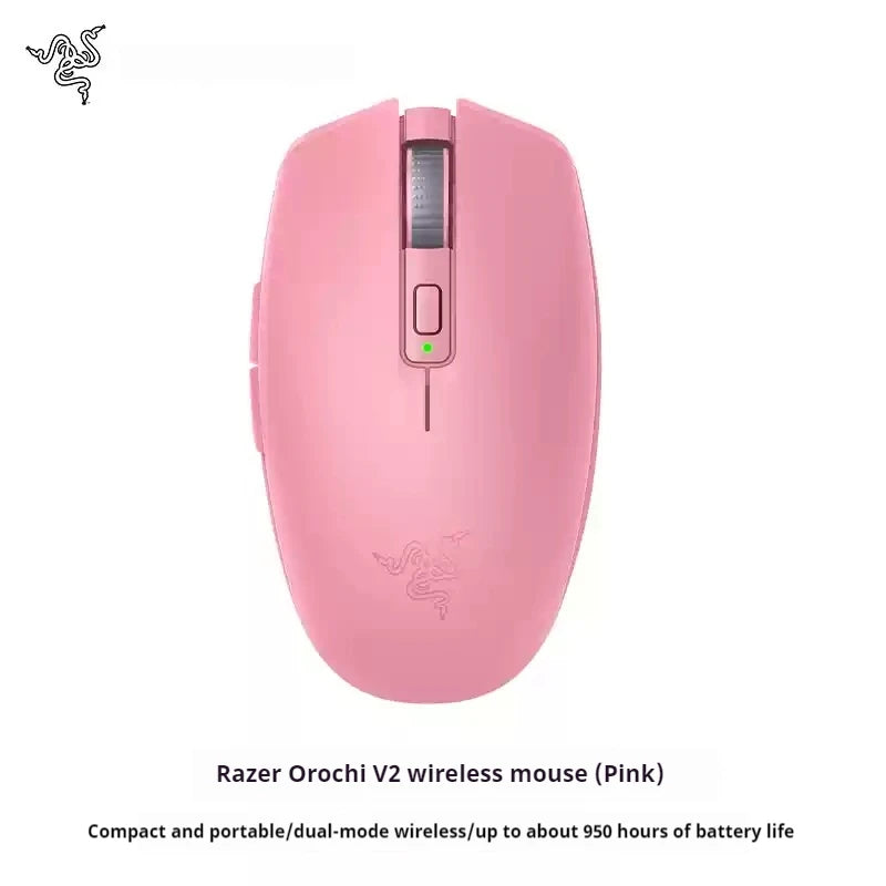 Razer Orochi V2 Wireless Bluetooth Mouse Lightweight 2 Wireless Modes 5g Mice Advanced 18k Dpi Optical Sensor Pc Gaming Mouse