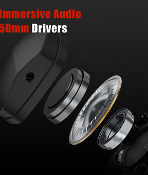 NUBWO G06 Dual Wireless Gaming Headset with Microphone for PS5, PS4, PC, Mobile, Switch, 2.4GHz Bluetooth 5.3 Gaming Headphones