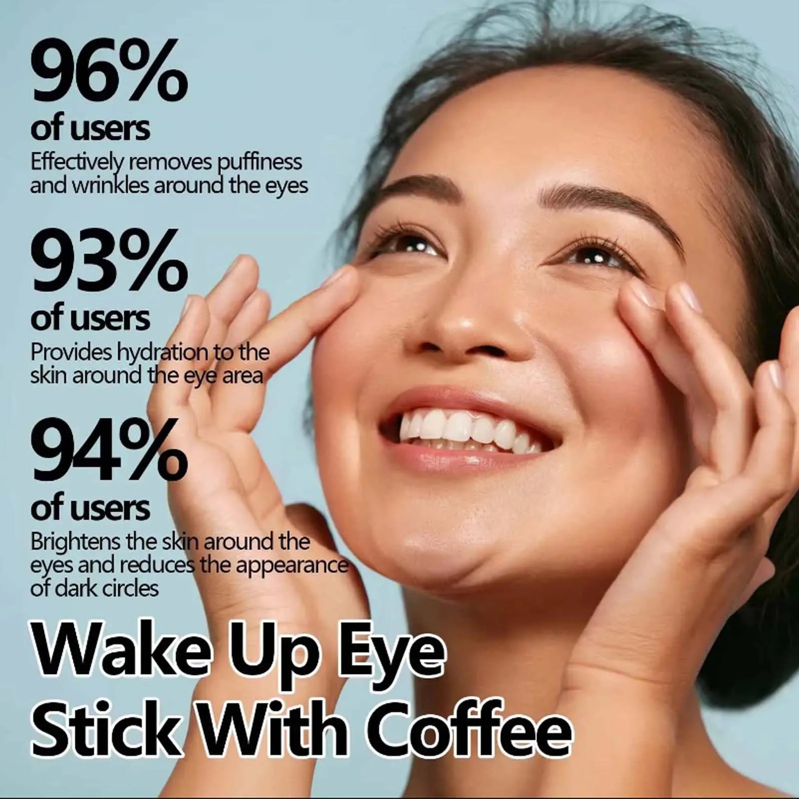Snail Eye Cream Stick Collagen Fade Fine Lines Wrinkle Lightening Dark Circles