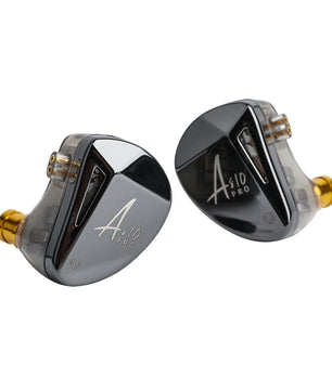 KZ AS10 PRO 5BA IEM In-Ear Monitor HiFi Bass Stereo Earphones Wired Earbuds with Silver-plated Cable for Audiophiles Musicians