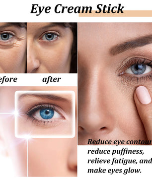 Snail Eye Cream Stick Collagen Fade Fine Lines Wrinkle Lightening Dark Circles