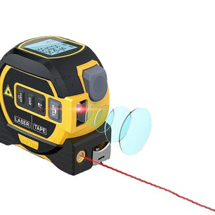 3-in-1 Laser Tape Measure – High-Precision Rangefinder