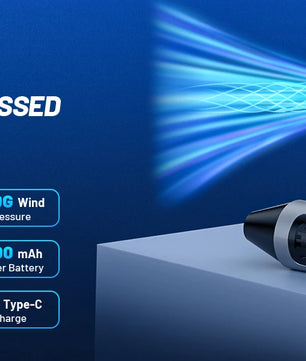 New 180000RPM Turbo Jet Fan Electric Dust Blower High Speed Brushless Motor 40m/s Wind 3 Speed Adjustable Handheld Violent Fan