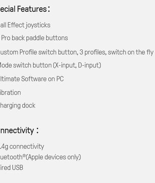 8BitDo - New Ultimate 2.4G Wireless, Hall Effect Joystick Update, Gaming Controller for PC, Windows Steam Deck, Android & iPhone