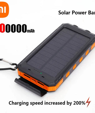 Xiaomi 200,000mAh Solar Power Bank - Fast Charging for iOS & Android