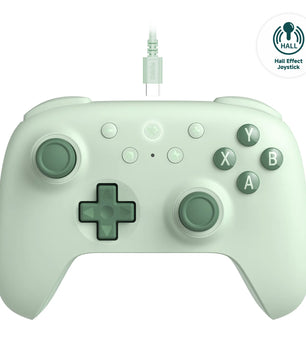 8BitDo Ultimate 2C Wired Gaming Controller Gamepad with Hall Effect Joystick for PC Windows 10 11， Android and Raspberry Pi