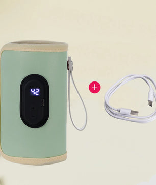 USB constant temperature heating bottle cup cover insulation artifact warm milk cover portable universal insulation cover for ou