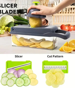 14-in-1 Multifunctional Vegetable Chopper