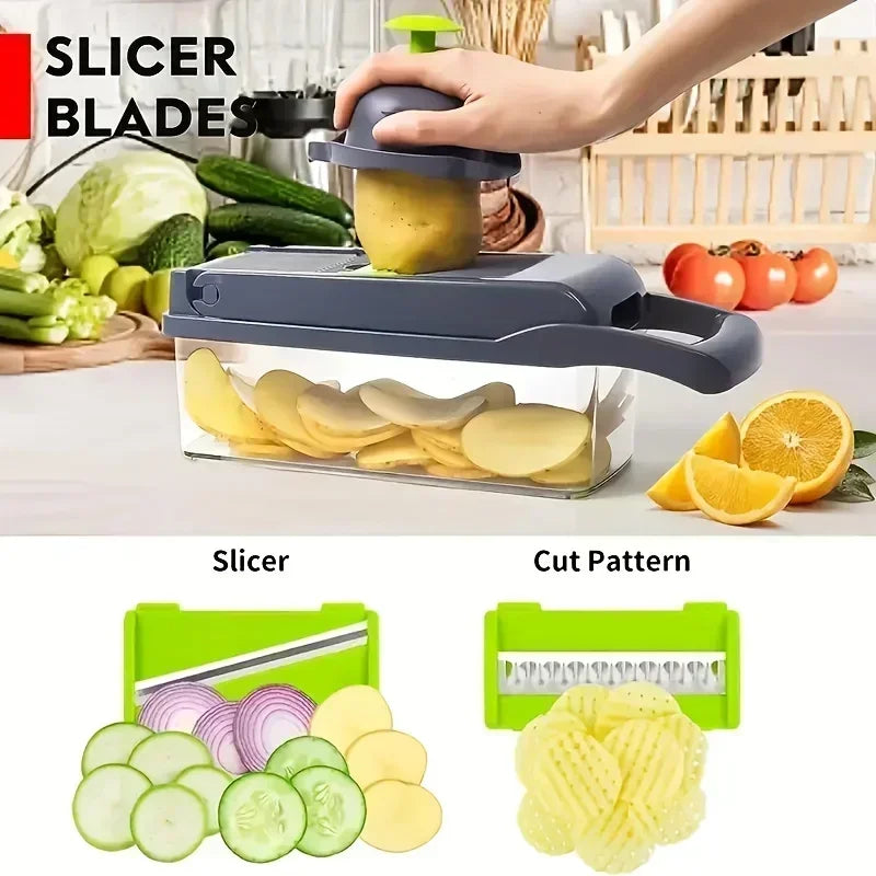 14-in-1 Multifunctional Vegetable Chopper