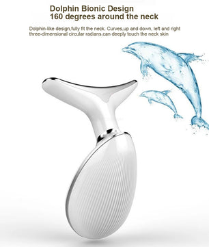 Facial Massager EMS Facial Microcurrent Anti-aging Facial Massager Red Light Therapy Skin Tightening Neck Face Lifting Massager