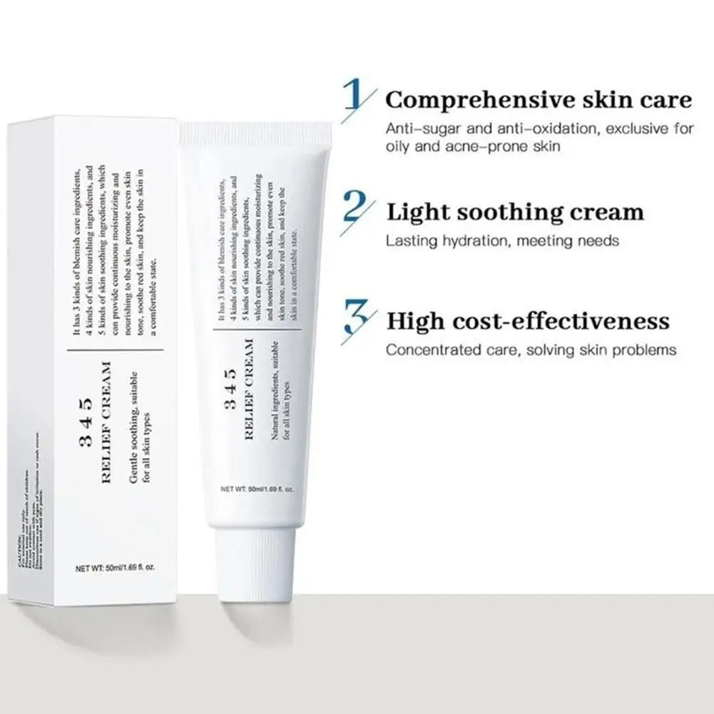 Dr.Althea 345 Relief Face Cream Address Blemishes Nourishing Skin
