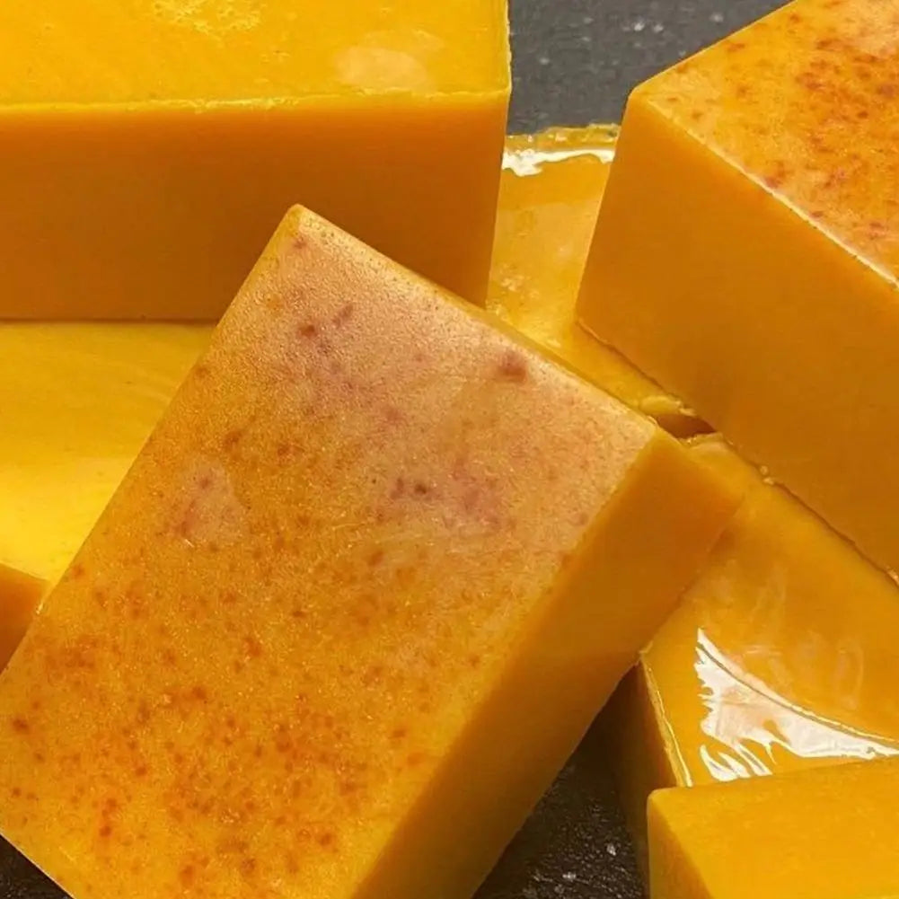 Turmeric Soap Face Cleansing Anti Acne Whitening Skin Lightening Face Remove