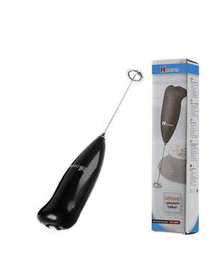 Electric Milk Frother Handheld Mixer – Portable Coffee Foamer and Egg Beater