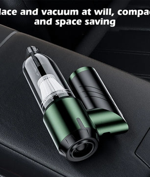 100W Small Portable Vacuum Cleaner 16000PA Foldable High Power Cordless Handheld Vacuum Cleaner Brushless Motor Rechargeable Car