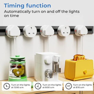 Tuya Zigbee Smart Socket UK Plug Smart Home Automation Timing Power Monitor Smart Outlet Support Google Home Alexa Zigbee2MQTT