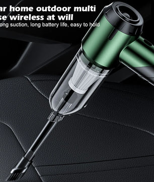 100W Small Portable Vacuum Cleaner 16000PA Foldable High Power Cordless Handheld Vacuum Cleaner Brushless Motor Rechargeable Car