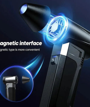 New 180000RPM Turbo Jet Fan Electric Dust Blower High Speed Brushless Motor 40m/s Wind 3 Speed Adjustable Handheld Violent Fan