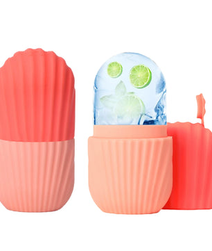 Ice Face Roller Facial Lifting Contouring Tools Silicone Ice Cube Trays Ice Globe Balls Eye Face Massager Beauty Skin Care Tools
