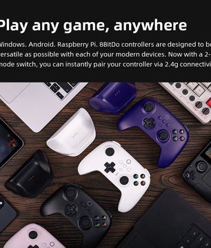 8BitDo Ultimate 2.4G Wireless Hall Effect Controller 100% Original  for PC, Windows Steam Deck, Android iPhone