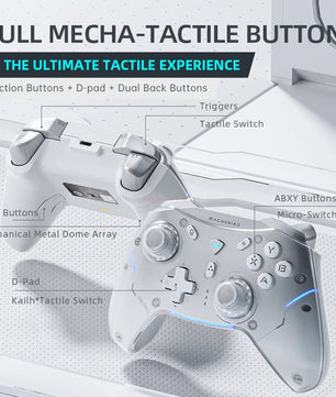 MACHENIKE G5 Pro Gaming Controller Three Mode Fps Wireless Game Pad Hall Trigger Joystick For Switch Pc Steam Gift