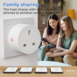 Tuya Zigbee Smart Socket UK Plug Smart Home Automation Timing Power Monitor Smart Outlet Support Google Home Alexa Zigbee2MQTT