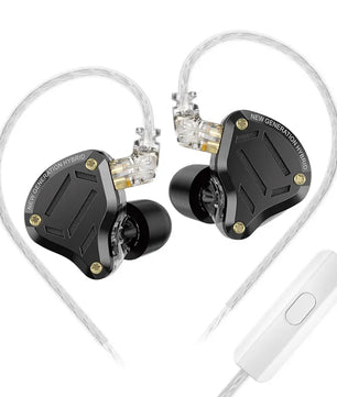 KZ ZS10 Pro 2 in Ear Metal Earphone HIFI Bass Earbud 4-Level Tuning Switch Headphone 2PIN Cable ZS10PRO2 ZSNPRO AS16PRO