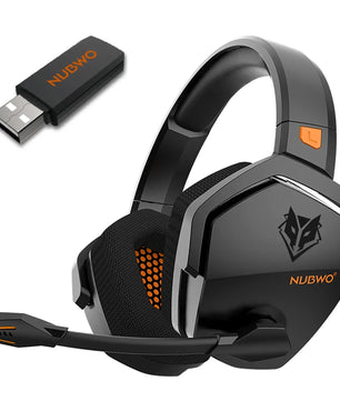 NUBWO G06 Dual Wireless Gaming Headset with Microphone for PS5, PS4, PC, Mobile, Switch, 2.4GHz Bluetooth 5.3 Gaming Headphones