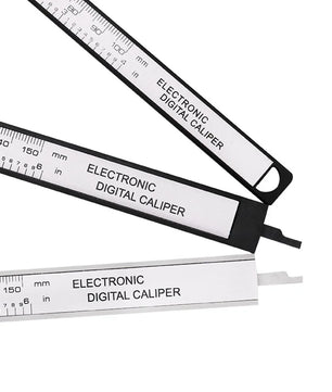 150mm 100mm Electronic Digital Caliper Carbon Fiber Dial Vernier Caliper Gauge Micrometer Measuring Tool Digital Ruler