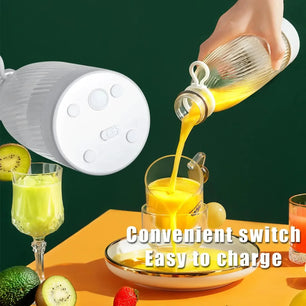 Newly design fresh fruits mixer smoothie bottle mini fast juice juicer portable blender