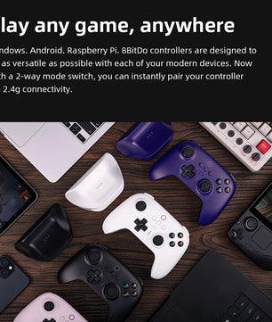 8BitDo Ultimate 2.4G Wireless Hall Effect Controller 100% Original  for PC, Windows Steam Deck, Android iPhone
