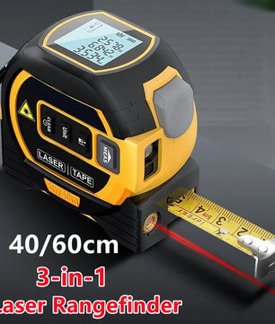 3-in-1 Laser Tape Measure – High-Precision Rangefinder