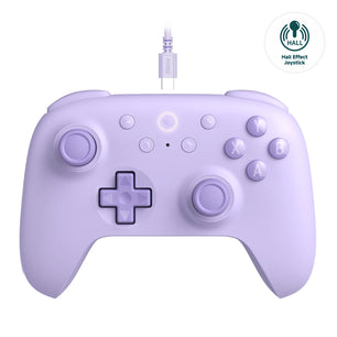 8BitDo Ultimate 2C Wired Gaming Controller Gamepad with Hall Effect Joystick for PC Windows 10 11， Android and Raspberry Pi